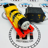 Busy Bee James with Tender no Antenna Poor Condition (2013) Poor Condition Used - Trackmaster Revolutio