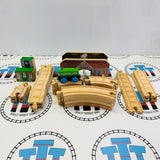 Mix, Match & Build Set with Cargo Car (No Train) Wooden - Used