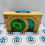 Play and Go Carrying Case #2 (Learning Curve 2006) Chipped Wooden - Used