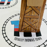 Over the Track Signal #3 Small Chip Wooden - Used
