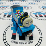 Thomas - Happy Birthday Thomas (Learning Curve) Fair Condition Discoloured Face Wooden - Used