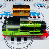 Celebration Percy and Cargo Metallic #1 (2013 Mattel) Used - Trackmaster Revolution