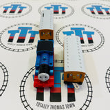 Steam Along Thomas Set with Steam Thomas (working with steam) Used in Box - TOMY