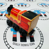 James NO Tender (Thomas Wood Mattel unpainted) Fair Condition Wooden - Used