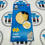 Track Splitter V Switch Track 2 Pieces BIGJIGS Rail Wooden - New in Box