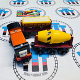 Rusty with Construction Cars with Card Good Condition (Learning Curve) Wooden - Used
