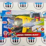 Diesel Tunnel Blast with Push Along Diesel (Mattel) New in Box - Trackmaster Revolution