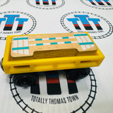 Egg Car Yellow with Fence Cargo Wooden - Used