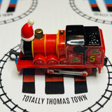 Christmas Santa James Oigawa Railway Pull Along Capsule Plarail - Used