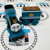 Ferdinand and Tender (Mattel) Chipping Paint Wooden - Used