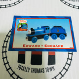Wooden Railway Character Cards Used E - J  (1 Card) Choose Your Option