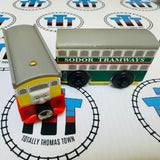 Flora & Tram (Fair Condition) (Learning Curve) Wooden - Used