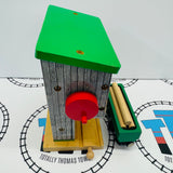 Sodor Log Loader with Henry's Log Car (2001) and 3 Logs #4 Wooden - Used