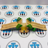 Drawbridge Marked/Stained #4 Clickity Clack Wooden - Used