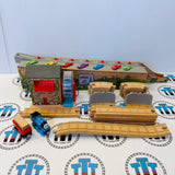 Musical Melody Tracks Set #1 with Train (Track No Road/Small Chips) Wooden - Used