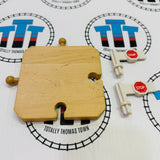 Rail Crossing with Stop Signs with Knobs (Marked/Stained) Used - Thomas