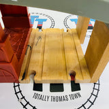 Vicarstown Station with Lights and Sound #1 Marked Track Wooden Rare - Useda