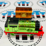 Celebration Percy and Cargo Metallic #3 (2013 Mattel) Used - Trackmaster Revolution