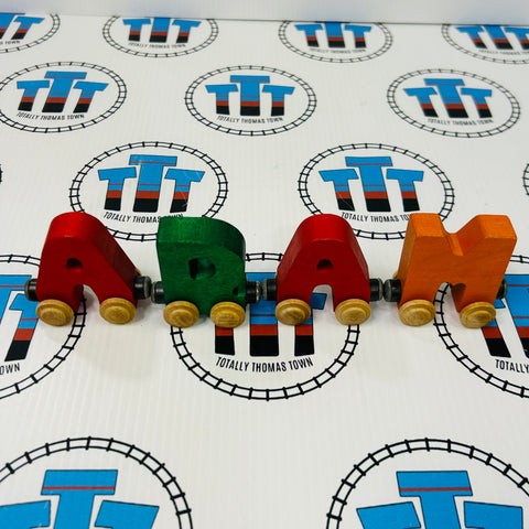 Letter Train ADAM Wooden - Used