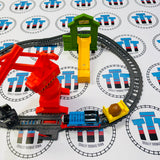 Cassia Crane & Cargo Set with Trains Used - Trackmaster Revolution