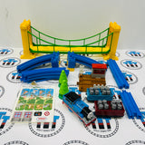 Wobbly Suspension Bridge Set with Trains New in Box - TOMY