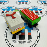 Fog Horn Cars with Card (Learning Curve) Good Condition Wooden - Used