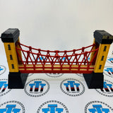 Suspension Bridge ELECTRONICS NOT WORKING Wooden - Used