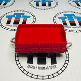Red Low Cargo Car (2013) Used - Trackmaster Revolution
