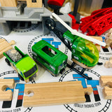 BRIO 36010 Cargo Mountain Set (Modified T Switch, No Cargo Cars) Wooden - Used