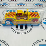 Bulldozer Low Loader with Track BIGJIGS Rail Wooden - New in Box