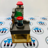 Deluxe Fire Station #1 with Lights and Sound (Slightly Chipped Track/Low Water) Wooden - Used