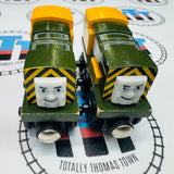 Iron Arry & Iron Bert (Learning Curve 2003) Good Condition Wooden - Used