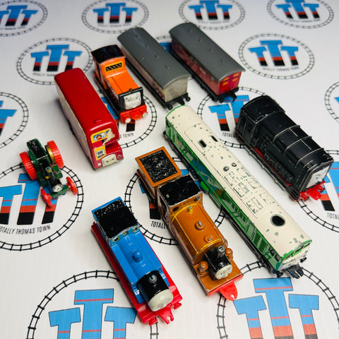 Train Value #1 ERTL Pack Poor/Fair Condition Missing Couplings/Damaged