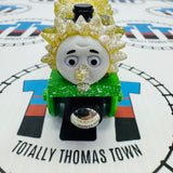 Jack Frost Percy with Card (Learning Curve 2003) Very Good Condition Marked on Bottom Wooden - Used