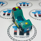 BRIO Police Car with Lights & Sound #1 Discoloured No Figure 33540 Wooden - Used