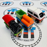 Ikea Trains 3 Pieces Other Brand Wooden - Used (Copy)