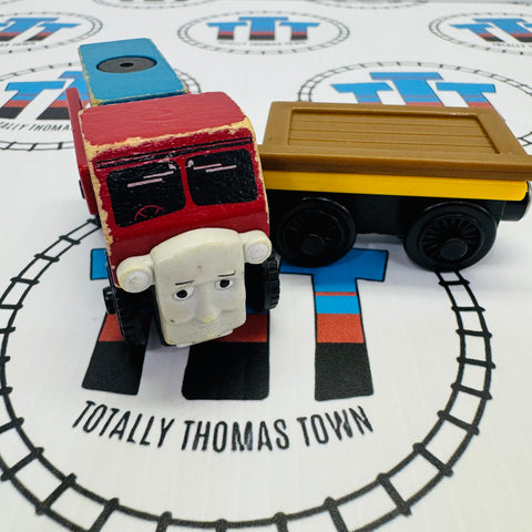 Lorry 1 with Flatbed (Learning Curve 2001) Fair/Poor Condition Wooden - Used