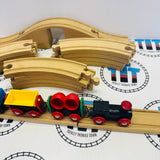 BRIO 33125 Vintage Railway Set Wooden - In Box