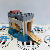 Rolf's Castle #2 Marked Bottom Wooden - Used