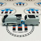 Spencer & Tender Light Grey Tender Wheels No Stickers Capsule Plarail Pull Along - Used