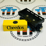 Cargo Car Black (2000) with Cheerios Cargo #2 Hole in Sides Rare Wooden - Used