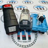 Talking Diesel with Cow Car and Troublesome Tanker (2019) Good Condition Used - Trackmaster Revolution