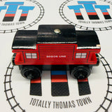 Sodor Line Caboose #6 (Learning Curve 2000) Rare Wooden - Used
