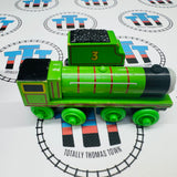 Henry and Tender #1 (TOMY) Newer Face Good Condition Wooden - Used