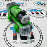 Percy - Snow Covered Percy with Plow (Learning Curve) Very Good Condition Wooden - Used