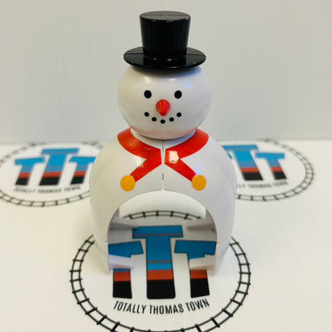 Snowman Capsule Plarail Tunnel - Used