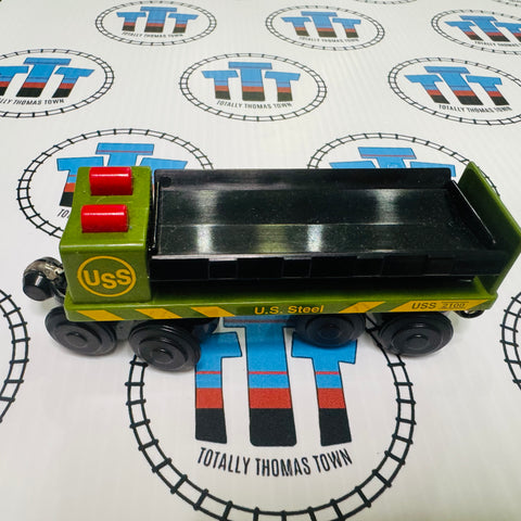 USS Steel Train without Steel Lionel Wooden - Used