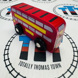 Double Decker Bus BIGJIGS Rail Wooden - New no Box