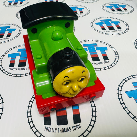 Percy Discoloured Face Talking Golden Bear My First Thomas - Used
