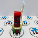 Windmill Red #1 Slight Crack on Paint Wooden - Used